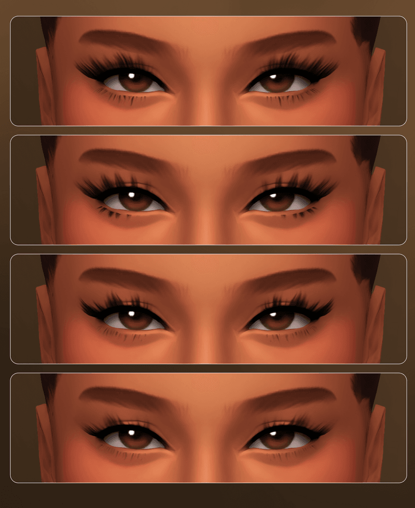 Галерея мода Ресницы 3D Lashes No.4 #1